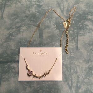 Kate spade necklace